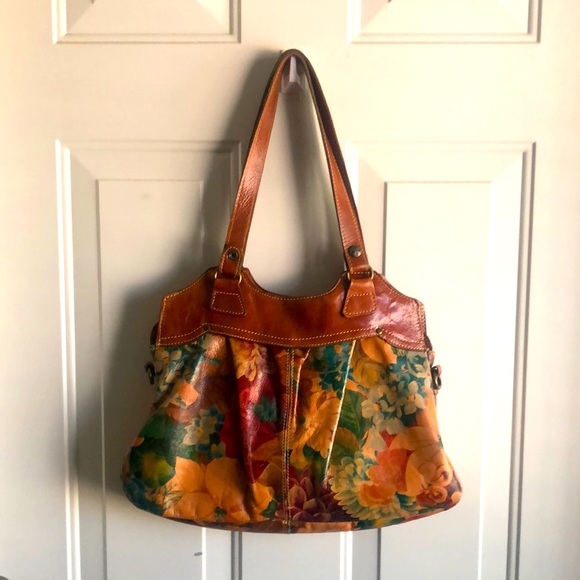 Patricia Nash Bags Patricia Nash Floral Leather Hobo Bag Poshmark